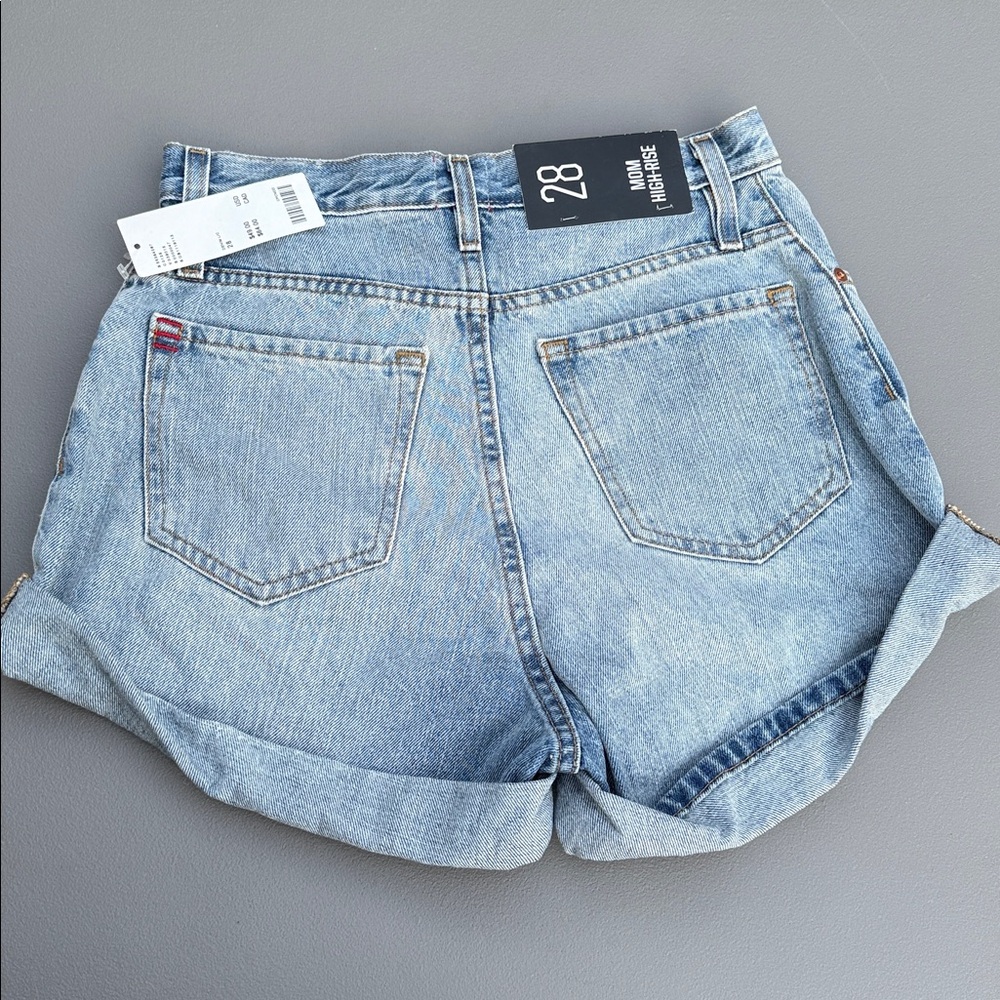 Urban Outfitters Light Blue High Waist Denim Shorts - Picture 5 of 5